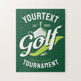 Puzzle Pro Golfista Trofeo de Golf Torneo de Golf