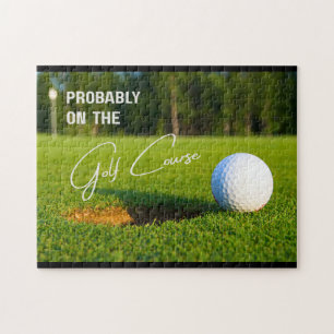 Puzzle Probablemente en el Campo de Golf Amantes del Golf