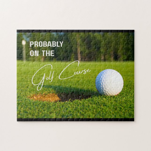 Puzzle Probablemente en el Campo de Golf Amantes del Golf (Horizontal)