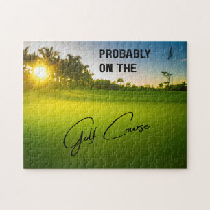 Puzzle Probablemente en el Campo de Golf Amantes del Golf