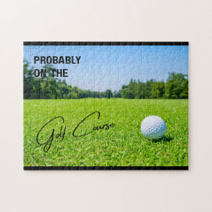 Puzzle Probablemente en el Campo de Golf Amantes del Golf