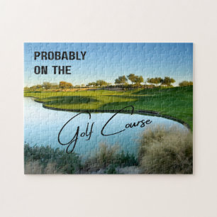 Puzzle Probablemente en el Campo de Golf Amantes del Golf