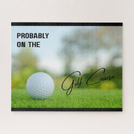 Puzzle Probablemente en el Campo de Golf Amantes del Golf