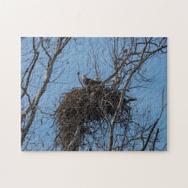 Puzzle Problema del águila doble (Horizontal)