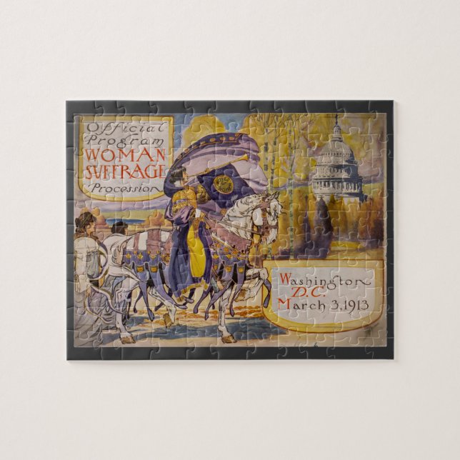 Puzzle Procesión De Sufragio 1913 (Horizontal)