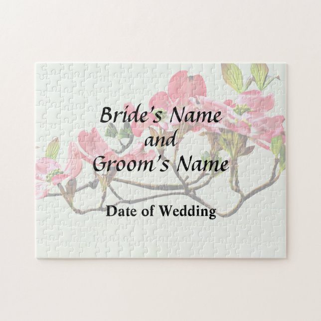 Puzzle Productos Bodas Dogwood rosados (Horizontal)
