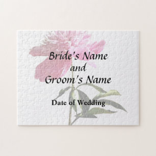 Puzzle Productos de Boda de perfiles Peony Rosa
