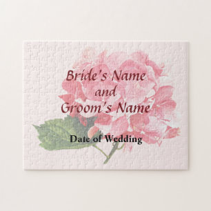 Puzzle Productos de un Boda de clúster de Hydrangea