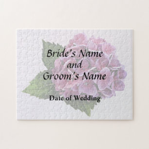 Puzzle Productos marrón de la boda del Hydrangea
