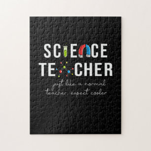Puzzle Profesor de ciencia de regalo de profesor