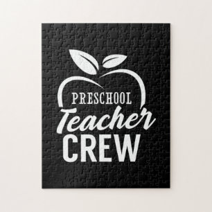 Puzzle Profesora de Regalos Equipo docente preescolar