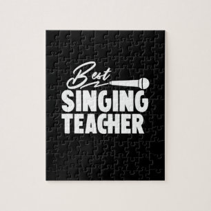 Puzzle Profesora de Regalos   Mejor profesor de canto