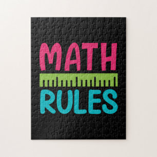 Puzzle Profesora de Regalos   Reglas matemáticas