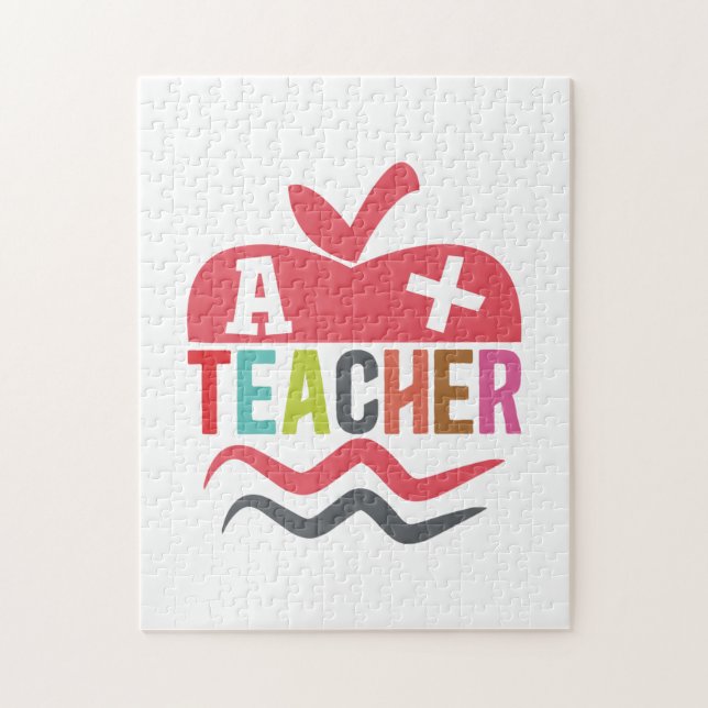 Puzzle Profesora de Regalos | Un Profesor Más (Vertical)