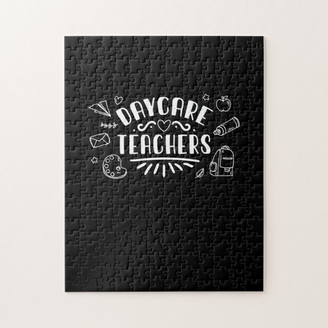 Puzzle Profesores de guardería (Vertical)