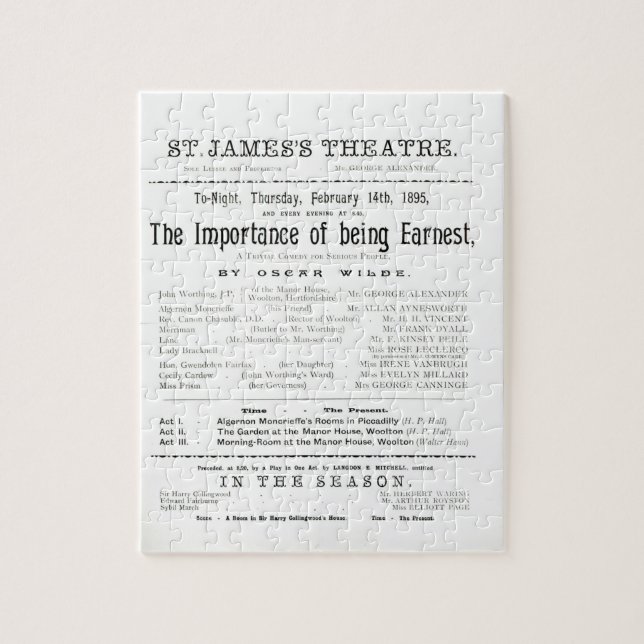 Puzzle Programa para un funcionamiento de la importancia (Vertical)