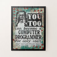 Programador de computadoras - Funny Vintage Retro