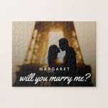 Puzzle Propuesta de matrimonio único de matrimonio de par<br><div class="desc">Pareja Foto Única Diversión Propuesta Matrimonial Rompecabezas</div>