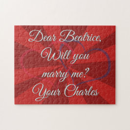 Puzzle Propuesta: Te Casarás Con Mí Desafiando