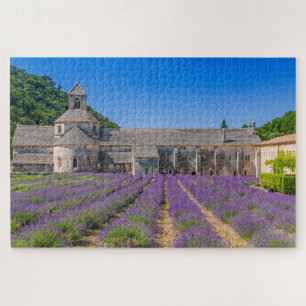 Puzzle Provenza, Francia. Monasterio Senanque.