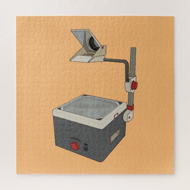 Puzzle Proyector de cabeza de OHP 80s 90s (Vertical)