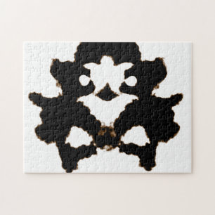 Puzzle Prueba de Rorschach de una tarjeta de la mancha