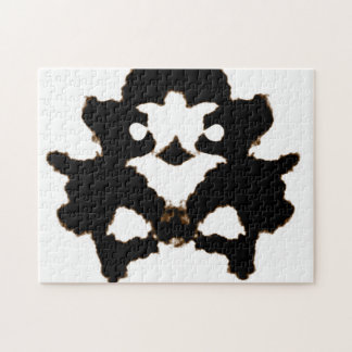 Puzzle Prueba de Rorschach de una tarjeta de la mancha