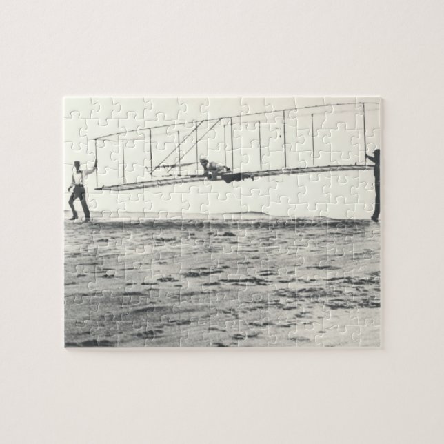 Puzzle Pruebas del planeador de los hermanos Wright (Horizontal)