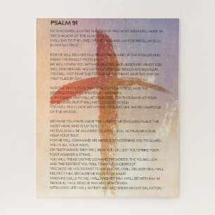Puzzle Psalm 91 Cross Painting