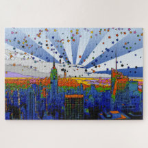 Psychedelic NYC: Vista de línea ancha ESB