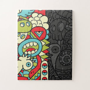 Puzzle Psychedelic Patterns