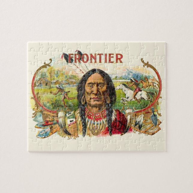 Puzzle Publicidad de cigarros fronterizos (Horizontal)