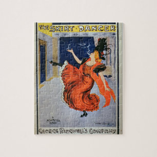Puzzle Publicidad de poster "el bailarín de la falda", b