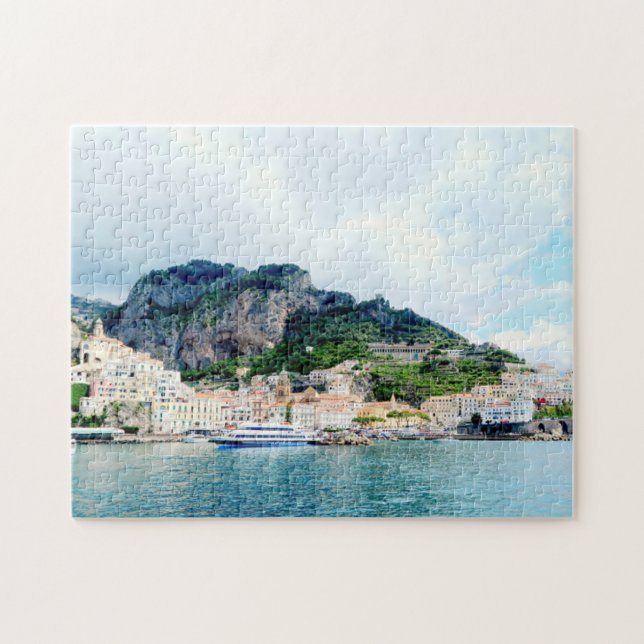 Puzzle Pueblo de Amalfi, Italia Costa Amalfitana Paisaje (Horizontal)