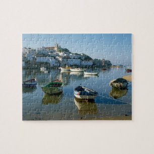 Puzzle Pueblo de pescadores de Ferragudo, Algarve, Portug