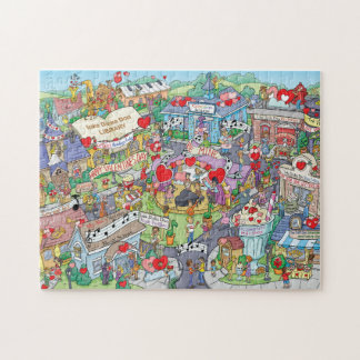Puzzle Pueblo Inka Dinka Doo Día de San Valentín