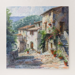 Puzzle Pueblo italiano antiguo