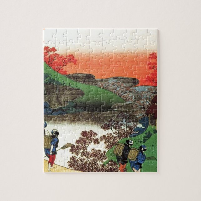 Puzzle Pueblo japonés (Vertical)