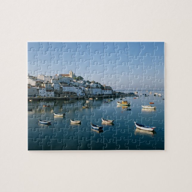 Puzzle Pueblo pesquero de Ferragudo, Algarve, Portugal 2 (Horizontal)