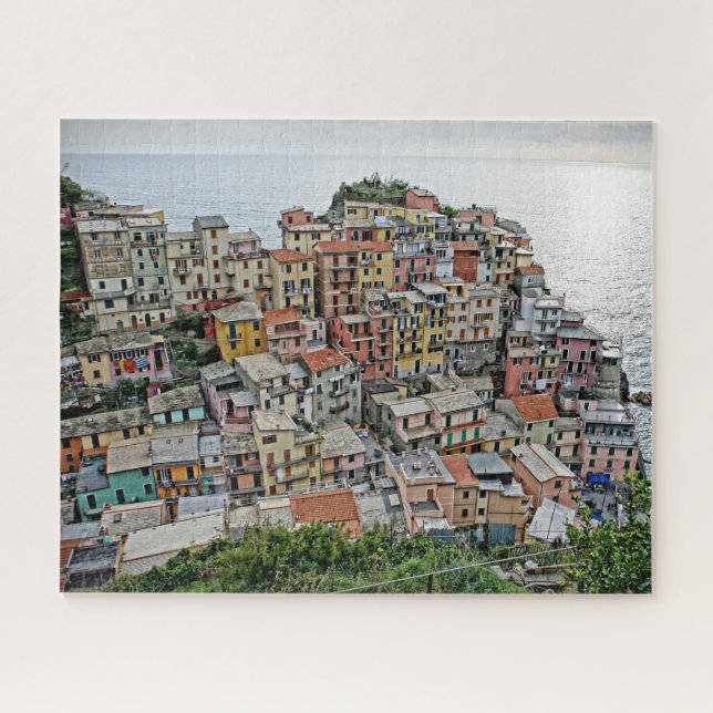 Puzzle Pueblo pesquero de Italia - Manarola - 16x20 - PC (Horizontal)