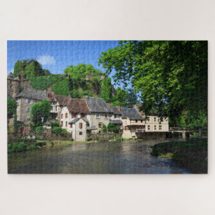 Puzzle Pueblo tradicional del Segur-le-Castillo francés