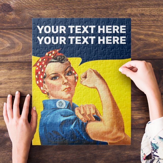 Puzzle Puedes Hacerlo Rosie The Riveter (Subido por el creador)