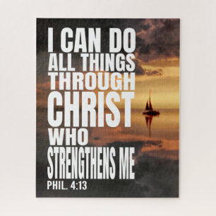 PUZZLE PUEDO HACER TODAS LAS COSAS POR CRISTO QUE ME FORT