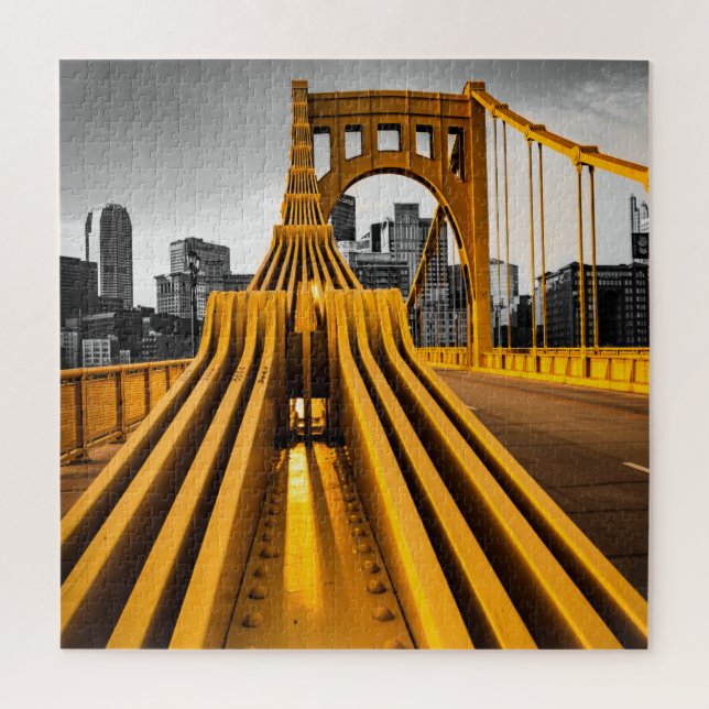 Puzzle Puente aéreo de Pittsburgh Pennsylvania Steel City (Vertical)