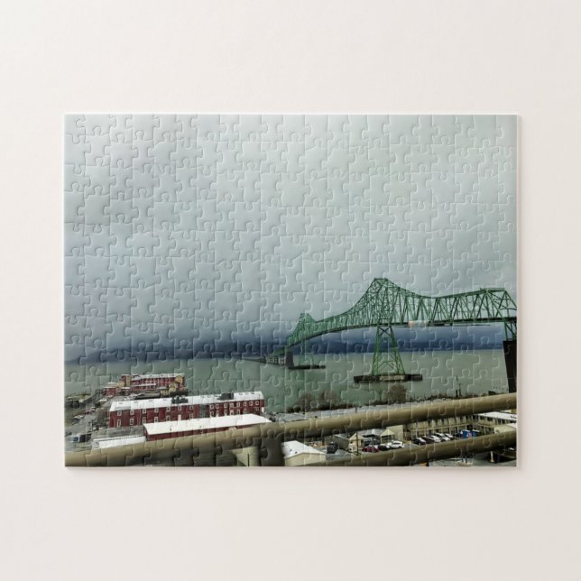 Puzzle Puente Astoria-Megler, Astoria, Oregón (Horizontal)