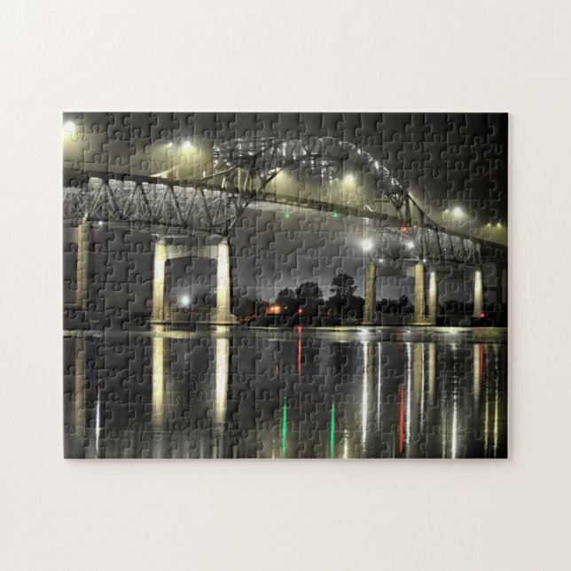 Puzzle Puente Blatnik Superior Wisconsin (Horizontal)