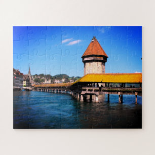 Puzzle Puente Chapel Lucerne Suiza