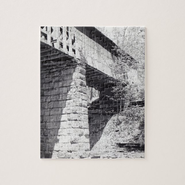 Puzzle Puente cubierto (Vertical)