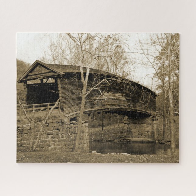 Puzzle Puente cubierto (Horizontal)