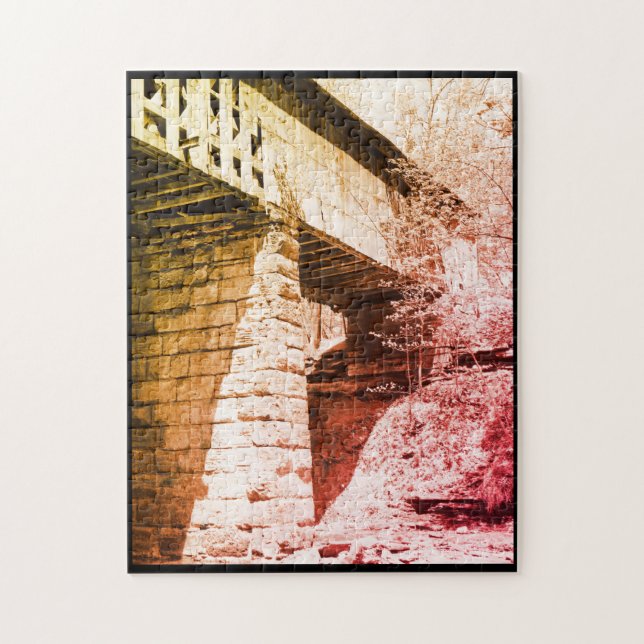 Puzzle Puente cubierto (Vertical)